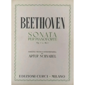 BEETHOVEN - SONATA PER PIANOFORTE OPUS 7
