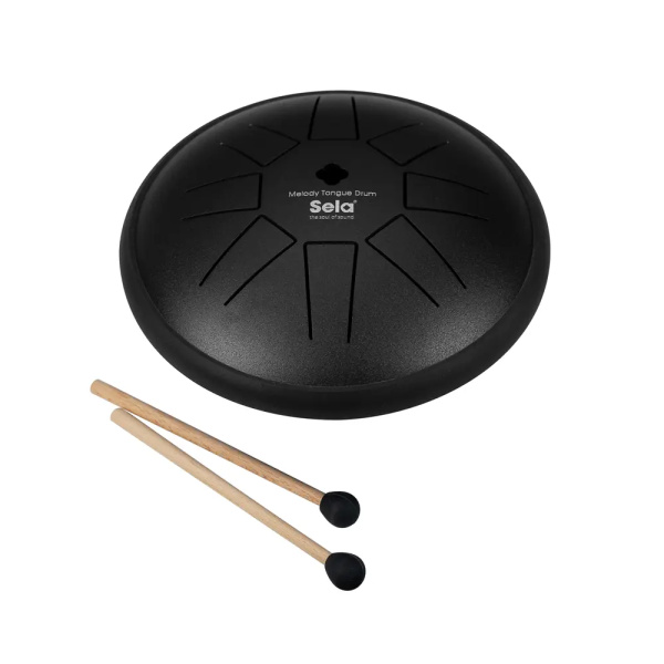 SELA MELODY TONGUE DRUM 6" C BLACK