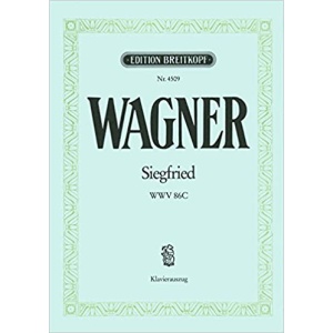 WAGNER - SIEGFRIED - BREITKOPF EDITION