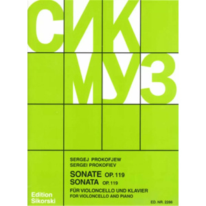 PROKOFIEV - Sonata Op. 119 for Cello and Piano