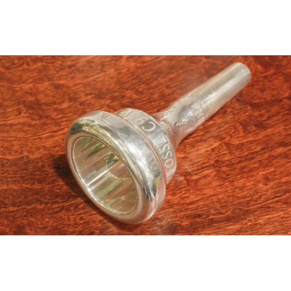 usato Romera Brass C9L4 Alessandro Fossi Model Bocchino per Tuba Argentato