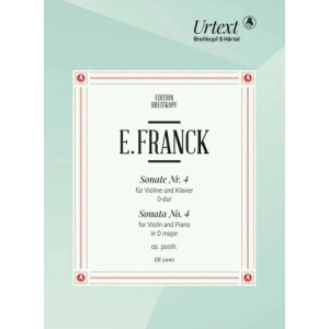 FRANCK - Sonata N.4 in D major op.posth