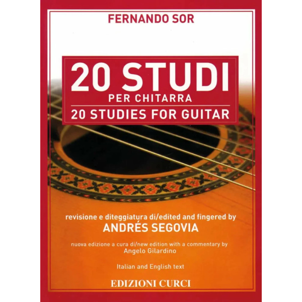SOR - 20 Studi Per Chitarra - Segovia