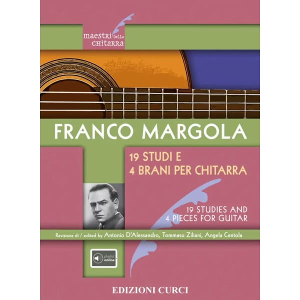 MARGOLA - 19 Studi e 4 Brani per Chitarra
