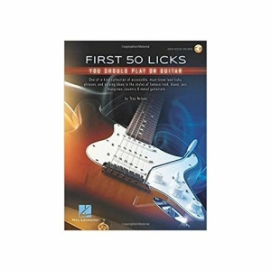 AAVV FIRST 50 LICKS YOU SHOULD PLAY ON GUITAR