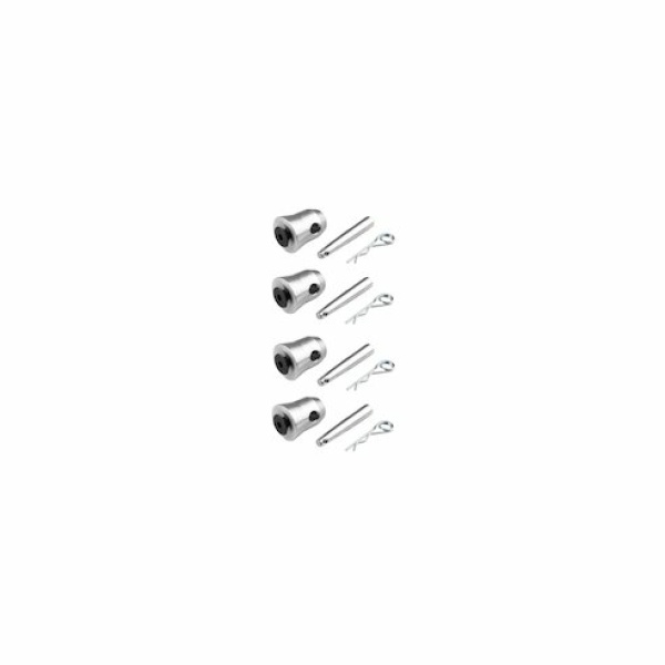 BeamZ P30 Set of 4 Couplers Baseplate