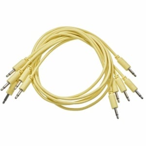 BLACK MARKET MODULAR PATCH CABLE 75 CM. 5-PACK YELLOW