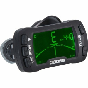 BOSS TU-03 CLIP ON TUNER & METRONOME