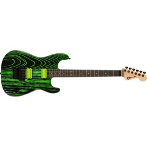 CHARVEL PRO MOD SD1 HH FR ASH GREEN GLOW