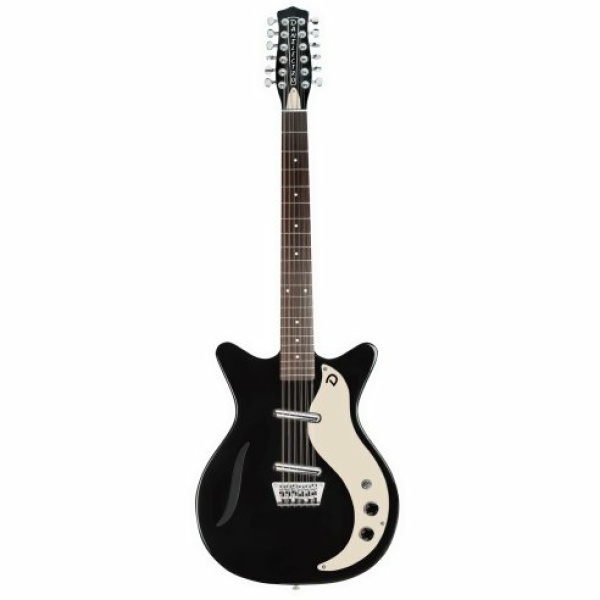 DANELECTRO VINTAGE 12 STRINGS GLOSS BLACK