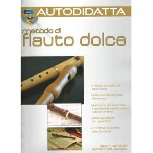 DEL BIONDO/WARREN METODO PER FLAUTO DOLCE AUTODIDATTA + CD