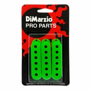 DiMarzio DM2001 - cover per single coil hum canceling - set 3 pezzi - verde