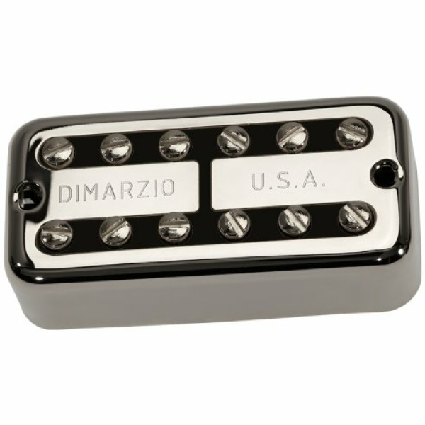 DiMarzio New'Tron Bridge ''F-spaced'' Nickel/Black - DP292FNBK