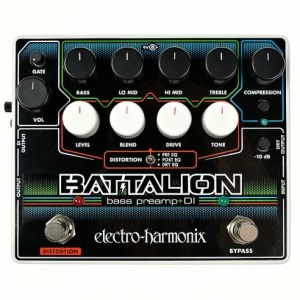 ELECTRO HARMONIX BATTALION BASS PREAMP + DI