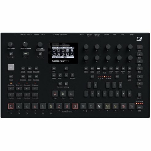 ELEKTRON ANALOG FOUR MK II BLACK