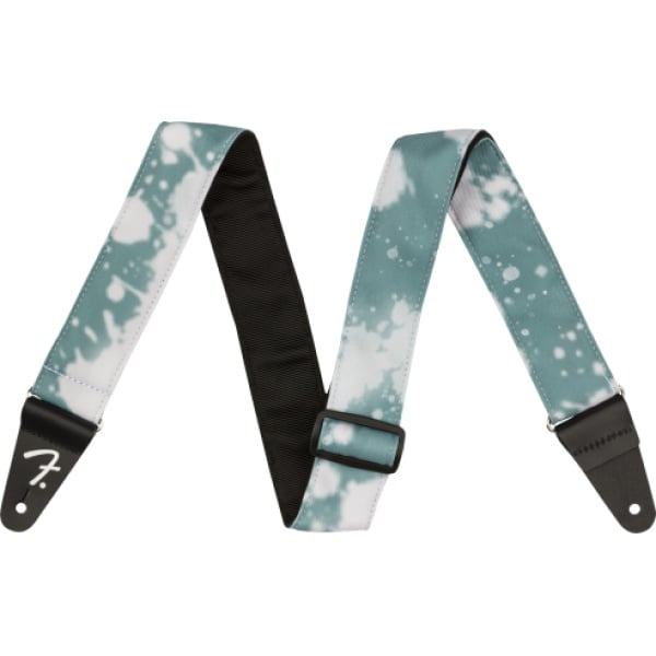 FENDER STRAP TYE DYE ACID WASH TEAL