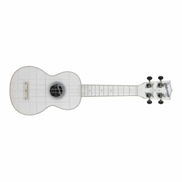 Kala KA-WMT-CL-S - Ukulele soprano Transparent Frosted Glass - c/borsa
