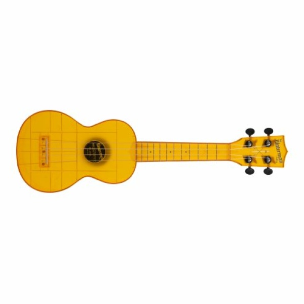 Kala KA-WMT-YL-S - Ukulele soprano Transparent Amber Yellow - c/borsa