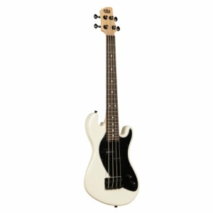 Kala UBASS-SB-CR-FS - Solid Body 4 corde - Crema c/borsa