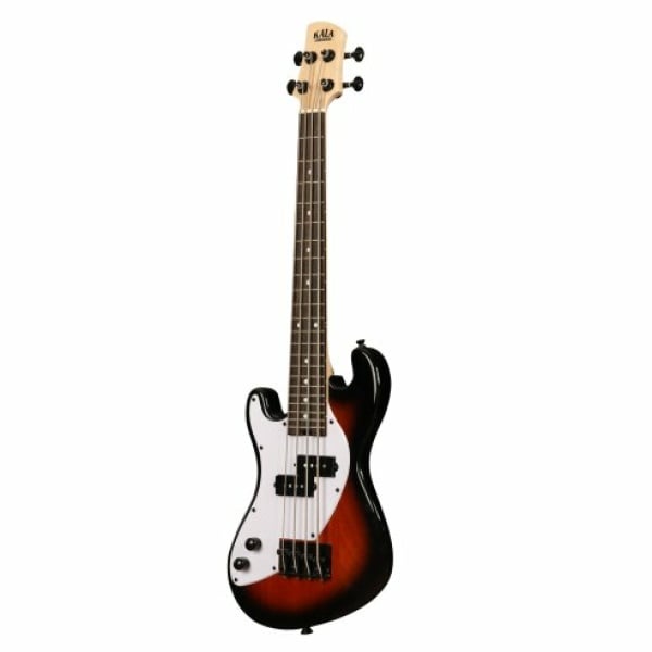 Kala UBASS-SB-TB-FS-L - Solid body 4 corde - Tobacco Burst c/borsa - Per mancini