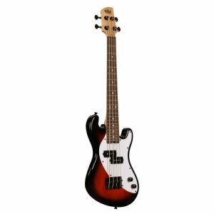 Kala UBASS-SB-TB-FS - Solid Body 4 corde - Tobacco Burst c/borsa