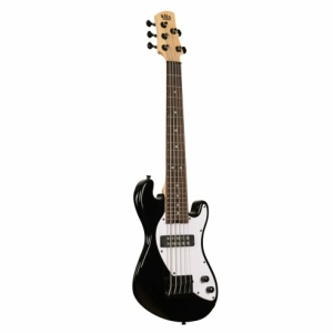 Kala UBASS-SB5-BK-FS - Solid Body 5 corde - Nero c/borsa