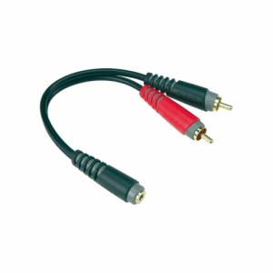 KLOTZ AYS-6 1X MINI JACK /2 RCA