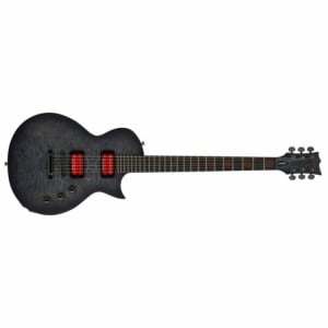 LTD LTD BB-600 Baritone - See Thru Black Sunburst Satin - c/astuccio