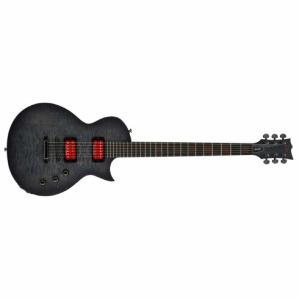 LTD LTD BB-600 Baritone - See Thru Black Sunburst Satin - c/astuccio
