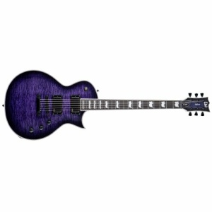 LTD LTD EC-1000 QM - See Thru Purple Sunburst