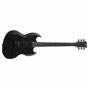 LTD LTD Volsung - Distressed Black Satin - Signature Lars Frederiksen c/astuccio