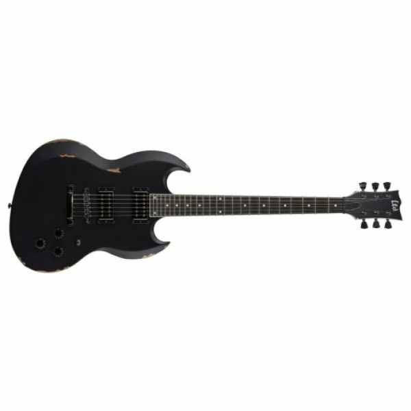 LTD LTD Volsung - Distressed Black Satin - Signature Lars Frederiksen c/astuccio