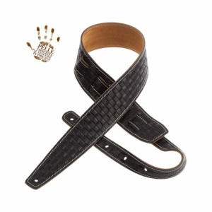 MAGRABO' HOLES HS EMBOSSED INTRECCIO 6CM NERO