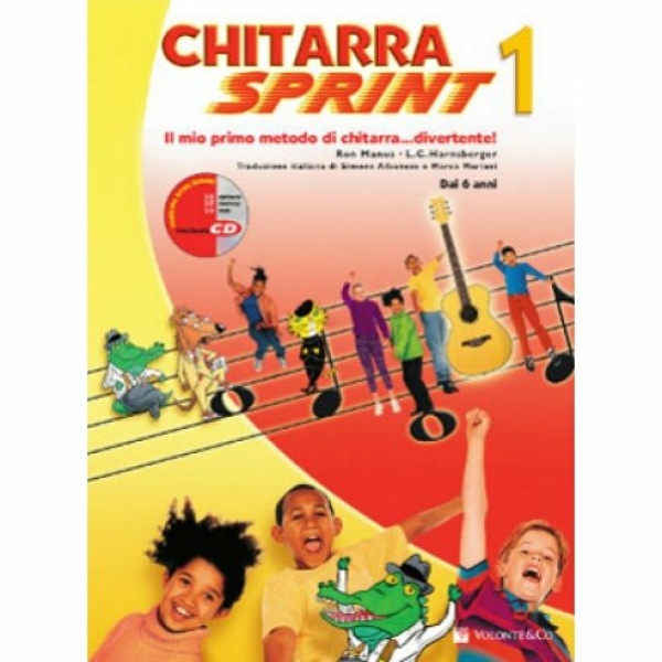 MANUS/HARNSBERGER CHITARRA SPRINT VOLUME 1 + CD