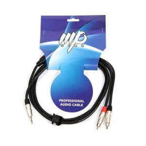 MP GEAR PY007/3M CAVO JACK 3.5/2 RCA 3MT