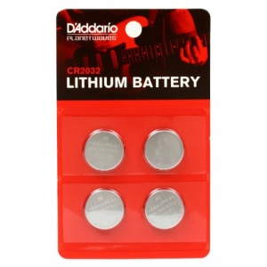 PLANET WAVES CR-2032-04 BATTERY PACK 4 PCS