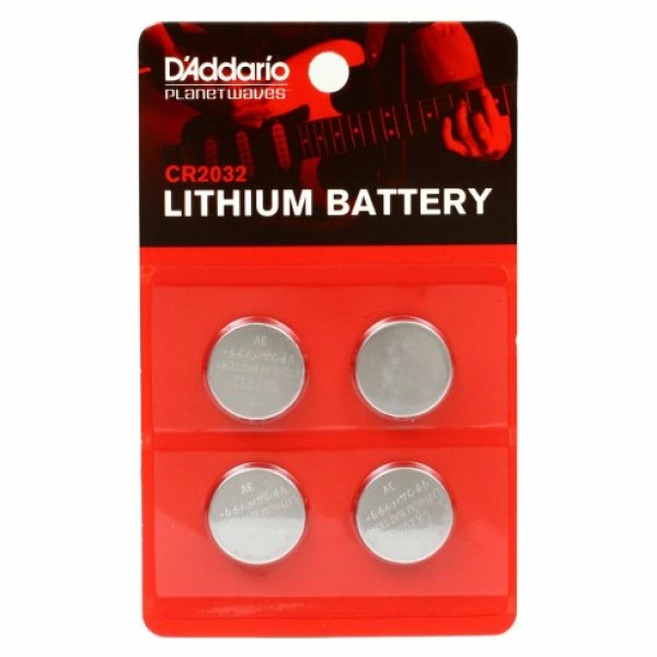 PLANET WAVES CR-2032-04 BATTERY PACK 4 PCS