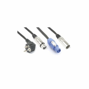 Power Dynamics Connex CX03-5 Shuko/XLR F-PwcA/XLR M 5m