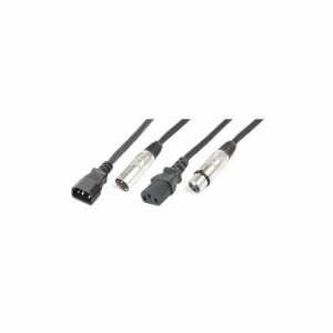 Power Dynamics Connex CX09-15 IEC M/XLR M-IEC F/XLR F 15m