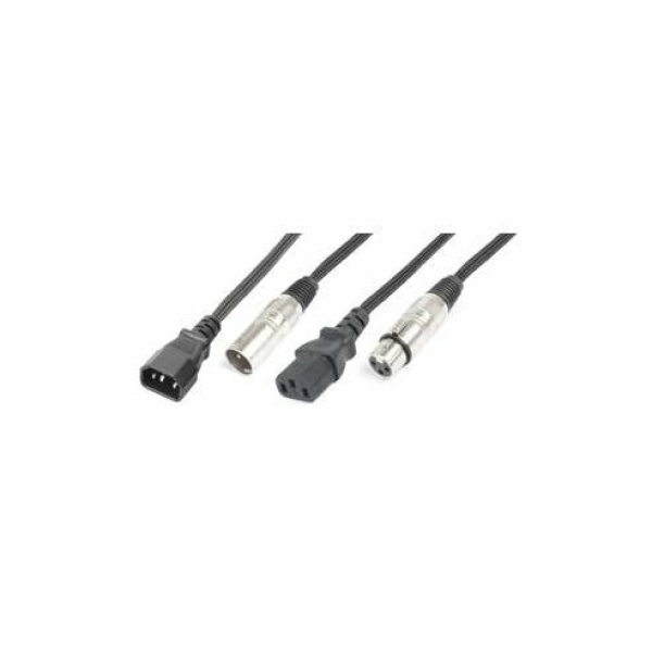 Power Dynamics Connex CX09-15 IEC M/XLR M-IEC F/XLR F 15m
