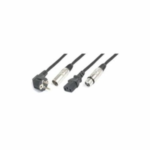 Power Dynamics Connex CX10-10 Shuko/XLR M-IEC F/XLR F 10m
