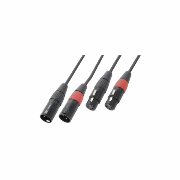 Power Dynamics Connex CX60-05 Cable 2xXLR M-2xXLR F 0.5m