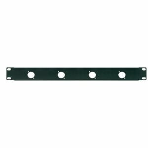 PROEL RK4N PANNELLO RACK 1U 4 FORI PER XLR