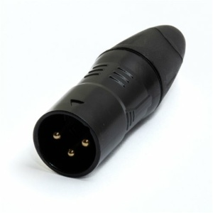 Quik Lok J/XLR-M-B XLR Maschio Black