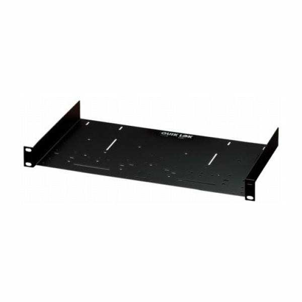 QUIK LOK RS673 PIANO FISSO FORATO 1U RACK