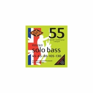 ROTOSOUND RS555LD SOLO BASS 55 MUTA  5 STAINLESS STEEL  45-130