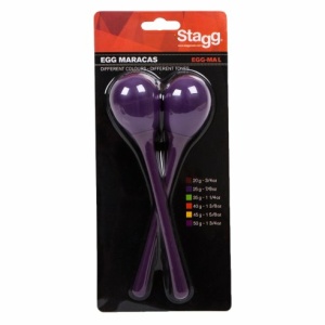 STAGG EGG-MA-L PP EGG MARACAS