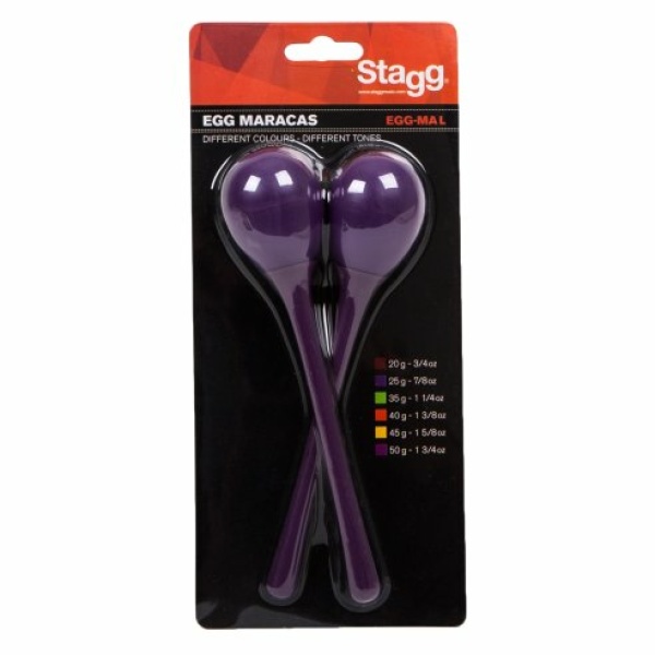 STAGG EGG-MA-L PP EGG MARACAS