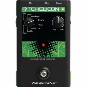 TC HELICON VOICETONE D1 DOUBLING AND DETUNE