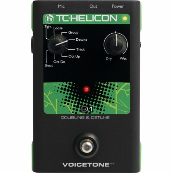 TC HELICON VOICETONE D1 DOUBLING AND DETUNE